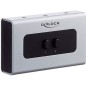 Delock Switch Stereo Jack 3.5 mm Sort Grå